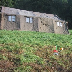 Voorkamp - De eerste tent - Scouts en Gidsen Zaventem 